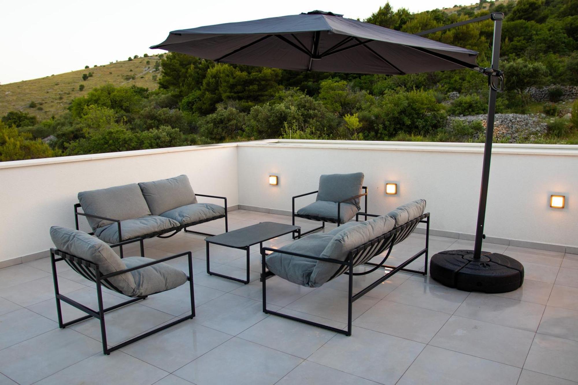 Villa Blue Horizon Donji Seget Esterno foto
