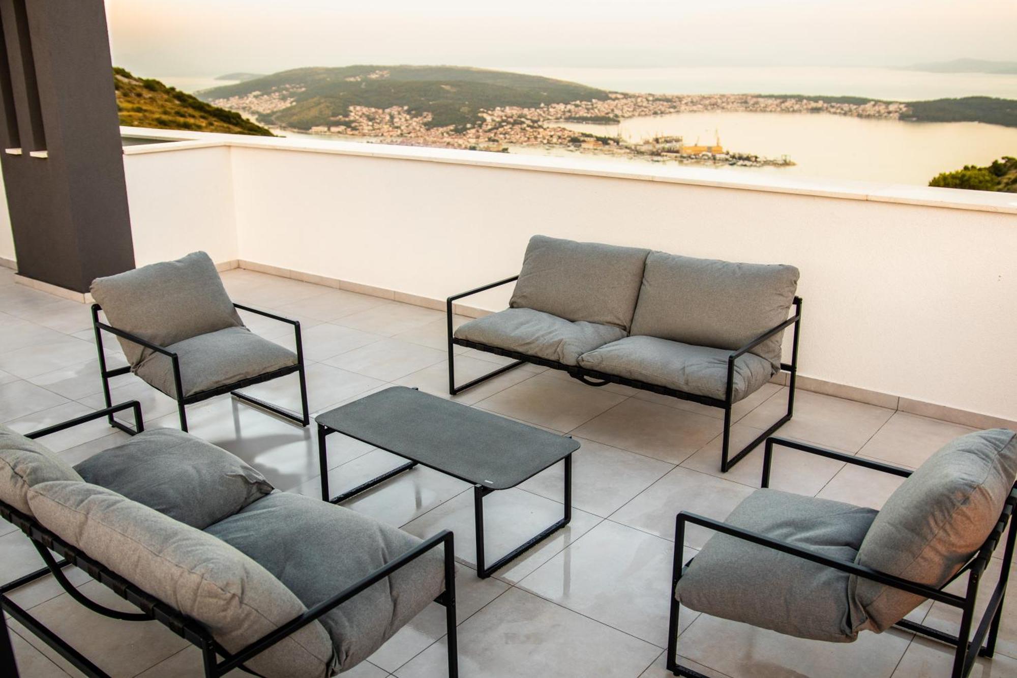 Villa Blue Horizon Donji Seget Esterno foto